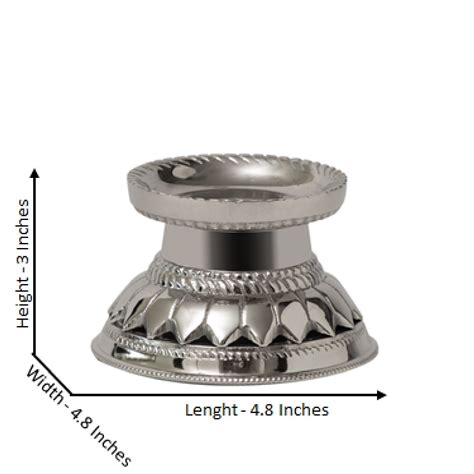 Silver Mandala Candle Holder – Nostalgia Homes