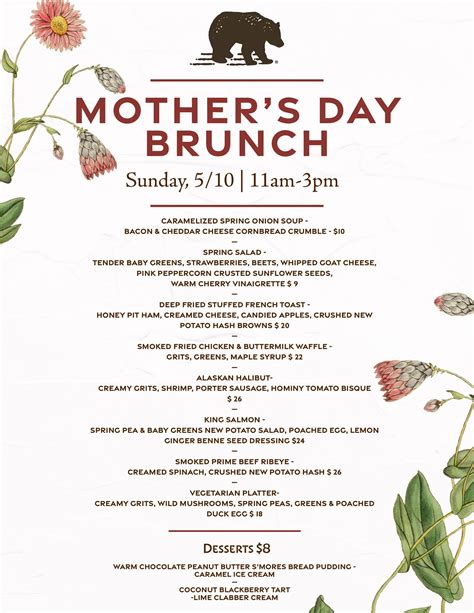 Mother's Day Brunch | Dancing Bear Lodge