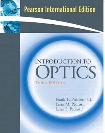 Buy Introduction to Optics: International Edition Book Online at Low ...