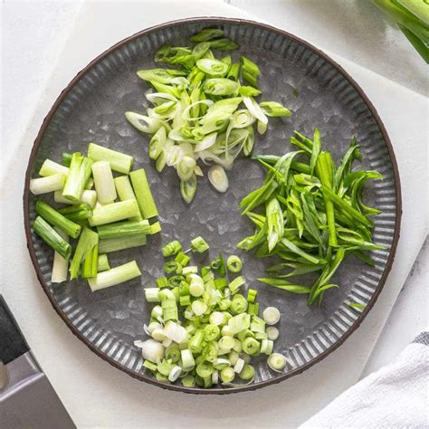 Chopped Green Onion How To Cut Green Onions: An Easy Guide (+Many