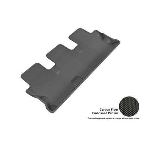 3d MAXpider L1CY00531509 KAGU Floor Mat Third Row Side for CHRYSLER ...