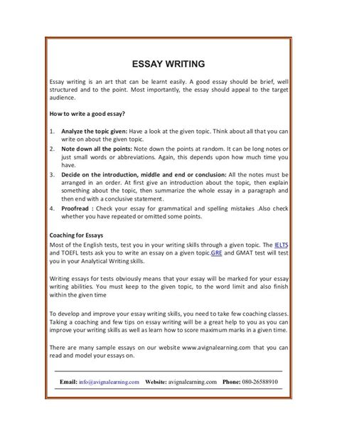 Essay-Writing Basics 的图像结果