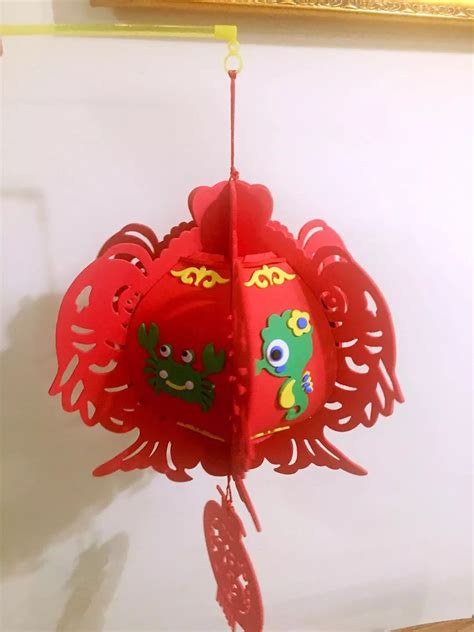 灯笼的制作，合适中秋节、国庆的diy手工简易灯笼制作方法(3) - 制作系手工网