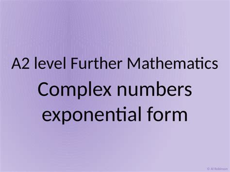 Complex Numbers a Level Maths 的图像结果