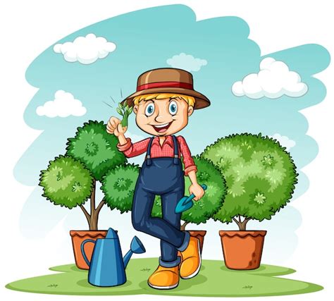 Images de Jardinier dessin – Téléchargement gratuit sur Freepik