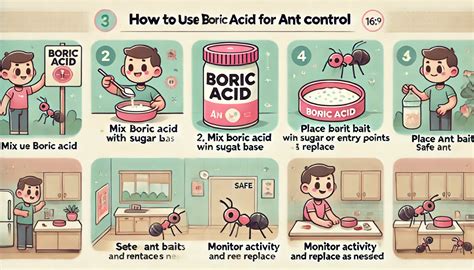 Boric Acid Ants