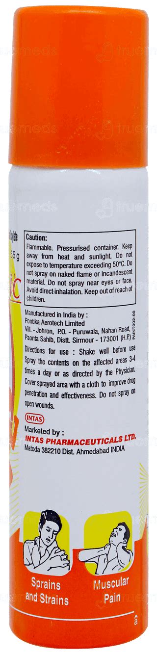 Intagesic Spray 55gm: Uses, Side Effects, Price & Substitutes