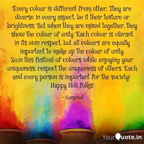 Every colour is different... | Quotes & Writings by Gunpreet Singh ...