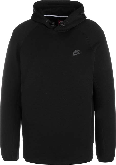 Nike Men's Sportswear Tech Fleece Pullover Hoodie - Black • Pris