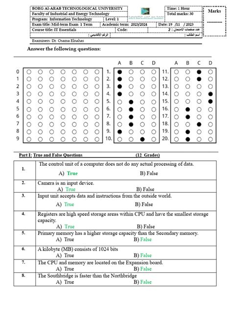 Image result for Cisco Module Test Answer Sheet HTML Essentials