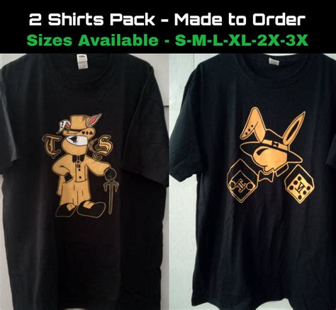 2 Gangster Two Six Nation Nation Shirts Package - Folks -chicago -sizes ...