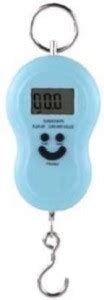 Qoibito Smiley 50Kg Portable Hanging Luggage Weight Machine Digital ...