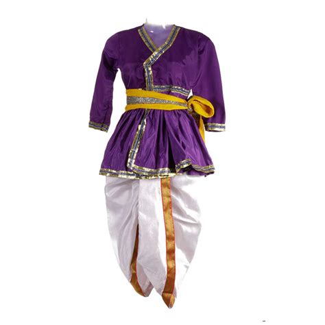 Buy ITSMYCOSTUME Indian Minister Kids Fancy Dress Costume Purple and ...