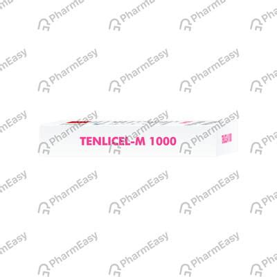 Tenlicel M 1000mg Strip Of 15 Tablets: Uses, Side Effects, Price ...
