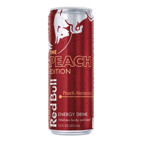 Red Bull Peach Edition Energy Drink, 12 fl oz Can - Walmart.com