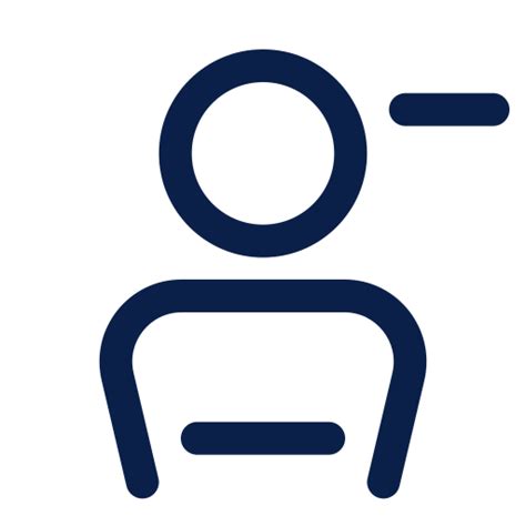 Delete account - Free user icons