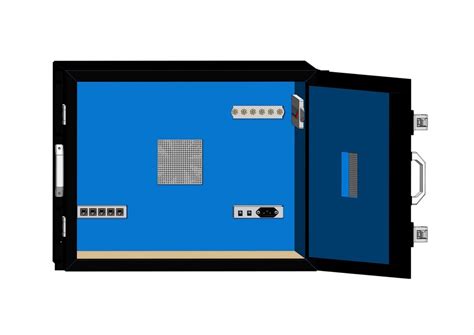 RF Shielded Enclosure - HDRF-1724-F RF Shield Test Box for Thermal ...
