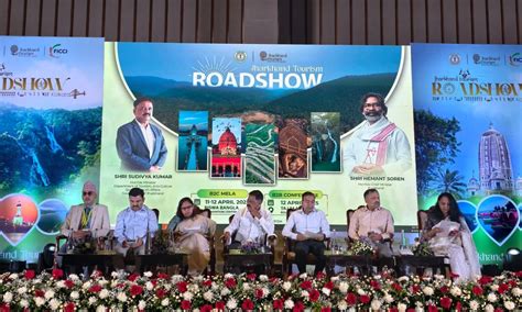 Jharkhand tourism roadshow in Kolkata a mega hit