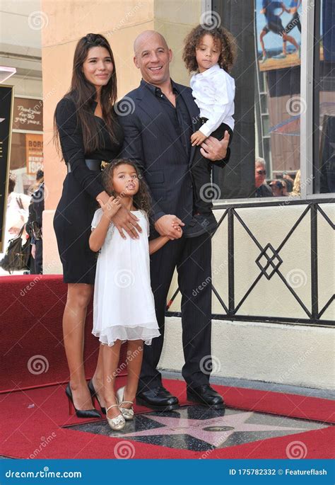Vin Diesel And His Family
