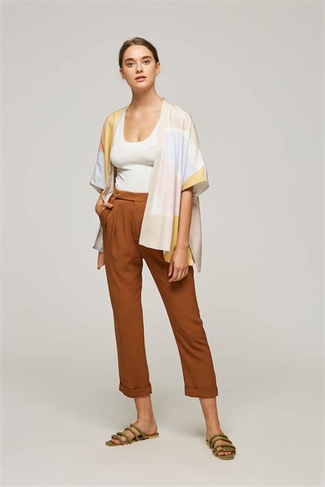 High-Waisted Pleat Pants - Our Second Nature