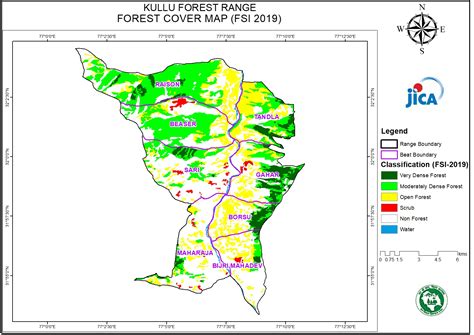 Density Maps : HP JICA Forestry Project || Shimla
