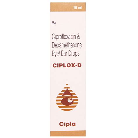 Ciplox-D Eye/Ear Drops 10 ml Price, Uses, Side Effects, Composition ...