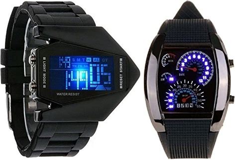 Pappi-Haunt LED Aircraft Model with Light Speedometer - Digital Black ...