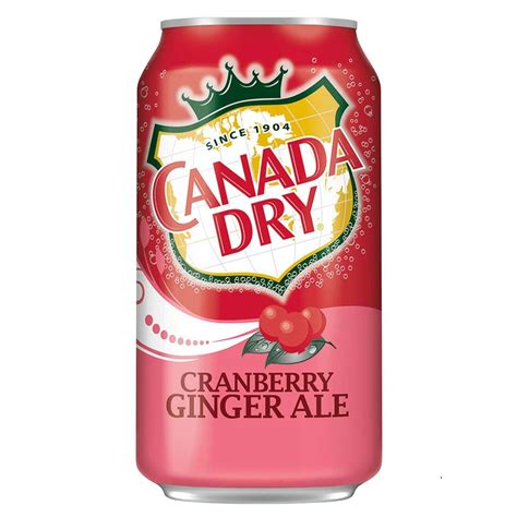 Drinks & Beverages :: Soft Drinks :: Canada Dry Cranberry Ginger Ale ...