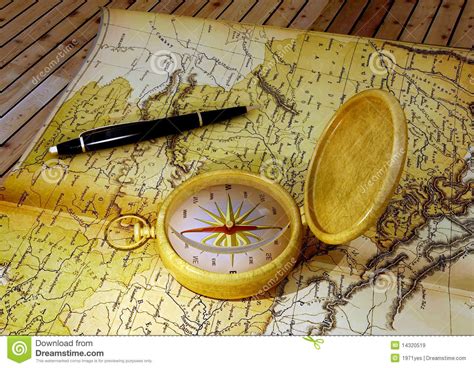 Image result for America Map with Compass