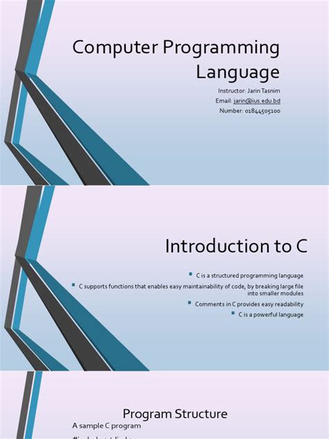 Image result for Programming Language Computer Lecture