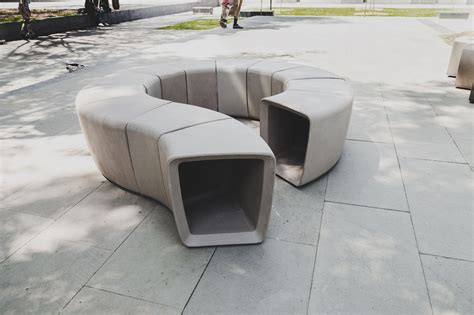 公共座椅欣赏，公共设施座椅设计创意欣赏-品拉索设计