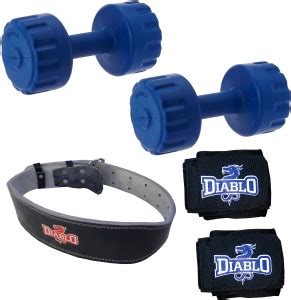 DIABLO PVC Dumbbell Pair Of 5 KG NEW Fixed Weight Dumbbell - Buy DIABLO ...