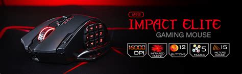 Amazon.in: Buy Redragon M913 Impact Elite Wireless Gaming Mouse, 16000 ...