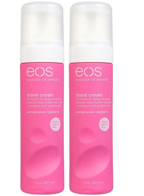 EOS Ultra Moisturizing Shave Cream-Pomegranate Raspberry, 7 Fl Oz (Pack ...