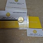 Euphoria by A.Himanshu 24k (999) 2 gm Yellow Gold Coin : Amazon.in: Fashion