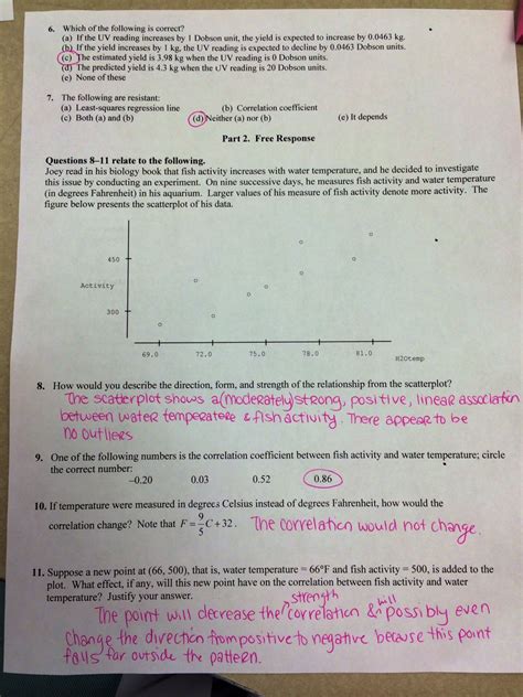 Image result for AP Statistics Chapter 3 Test