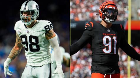 Lions trade targets: Maxx Crosby, Trey Hendrickson top list of pass-rushers who could replace ...