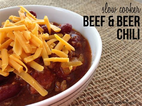 Slow cooker beef and beer chili – The Family Freezer
