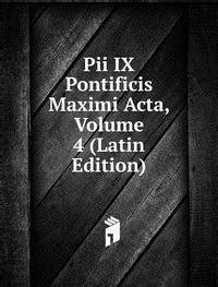 Amazon.in: Buy Pii IX Pontificis Maximi Acta Volume 4 Book Online at ...