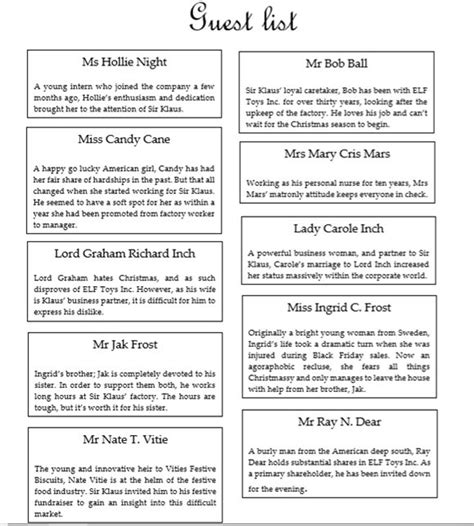 Murder at Christmas Manor: Murder Mystery Dinner Party Game PRINTABLE ...
