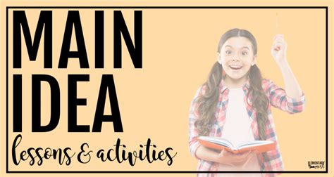 Image result for Main Idea Tutorial Videos and Modules