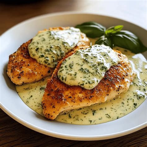 Easy Chicken in Creamy Basil Sauce Recipe - Tasty by Mom