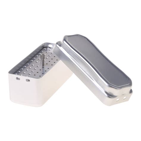 Buy GENEMA 72 Hole Aluminium Autoclave Sterilizer Case Burs Dental ...