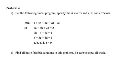 Image result for Linear Program I Matrix