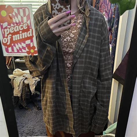 Van Heusen Men's Brown Shirt | Depop