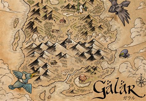 Image result for Galar Map
