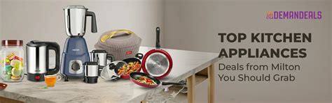 Top Kitchen Appliances Deals from Milton You Should Grab | Demandeals