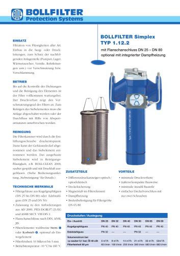 Differenzdruckanzeiger Typ 4.36.1 / 4.36.2 - BOLL & KIRCH Filterbau ...