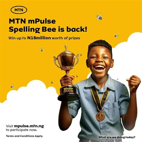 MTN Nigeria 2026 MPulse Spelling Bee Competition (Up To N18m In Prizes)