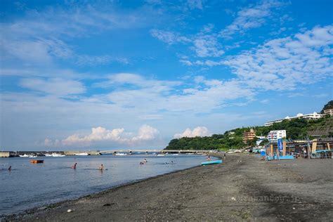 【走水海岸】馬堀海岸と観音崎の間に残された東京湾の内海では貴重な砂浜